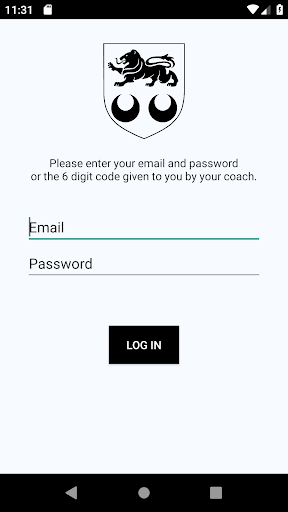 Android application AthleteHQ screenshort