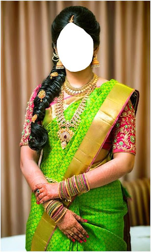 Android application South Indian Women Bride Saree screenshort