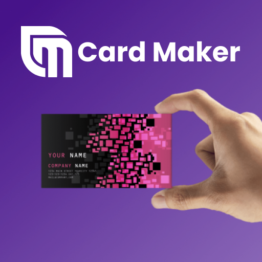 Business Card Maker, Visiting logo