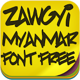 Zawgyi Myanmar Fonts Free icon