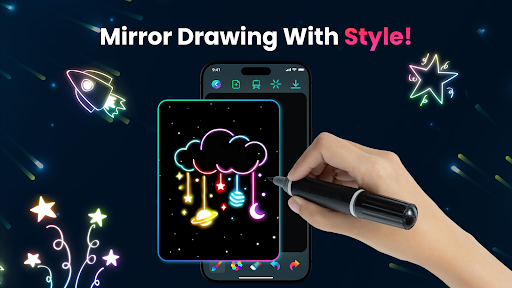 Magic Doodle: Glow Art Drawing screenshot 8