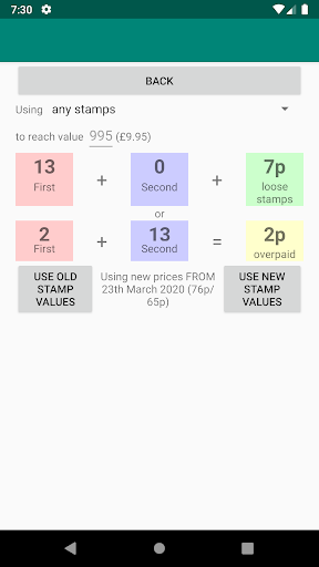 Postage Pro UK Oct2023 rates