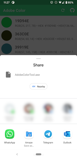 Adobe Color Tool Demo Screen 3