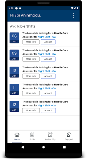 Fine Care 24/7 Screen 2