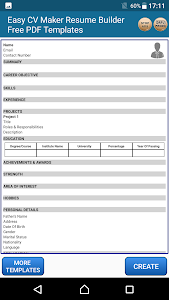 CV Maker Resume PDF Editor Unknown