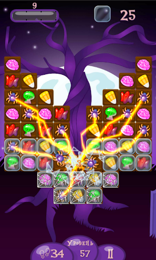 Android application Candy Halloween screenshort