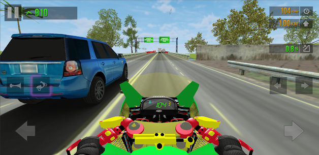 Real Drag racing Traffic rider 1