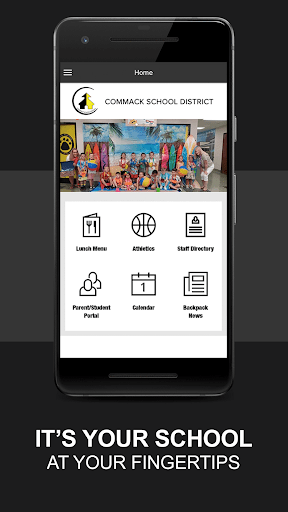 Android application Commack School District screenshort