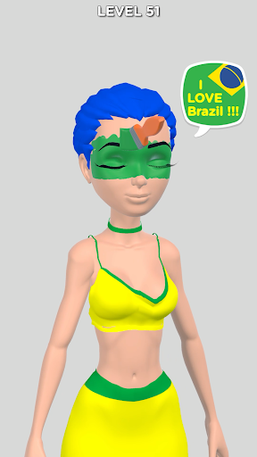 Soccer Fan Makeup Screen 3