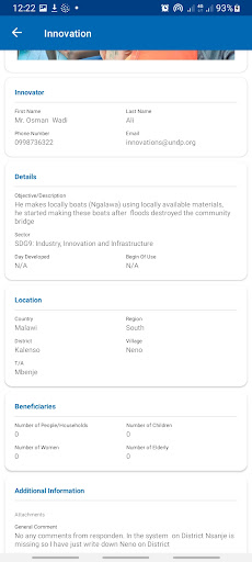 Innovate 265 Screen 2