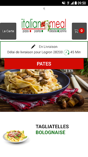 ITALIAN MEAL Screen 3