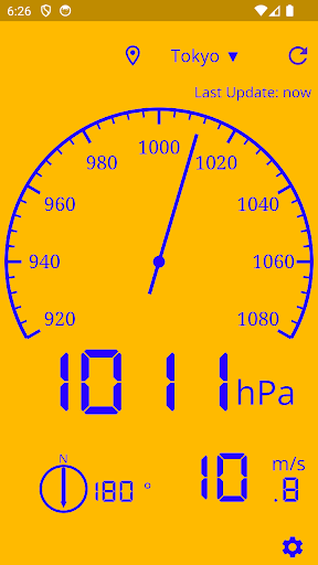 The Barometer -Digital- Screen 3