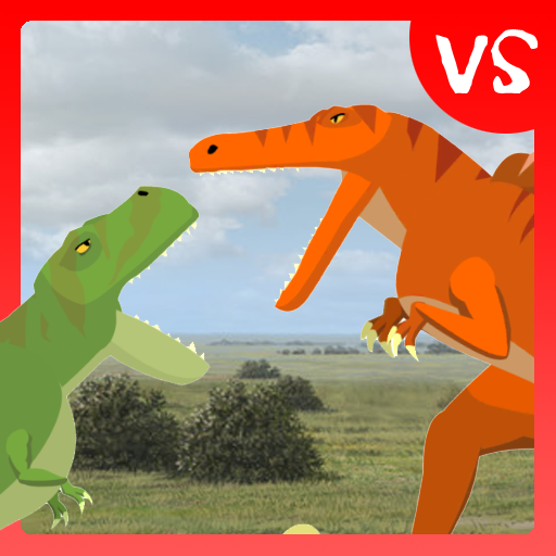 Jogo de dinossauros vs tanque, t rex vs trator, Rio Rex, jogo de dinossauro  invadindo e destruindo 