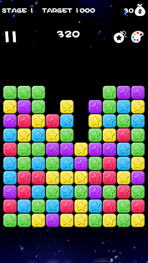 Popping Stars Game Screen 2