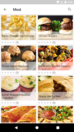 Appetizer Recipes Screen 2