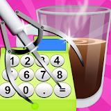 coffee cashier and claw machine game icon