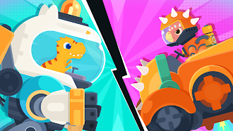 Game screenshot 恐竜ラン：ロボット子供向けランニングゲーム mod apk