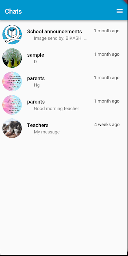 OSDM School Portal App Screen 2