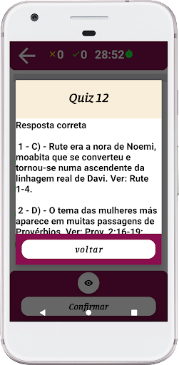 Pergunta e resposta na biblia Screen 3