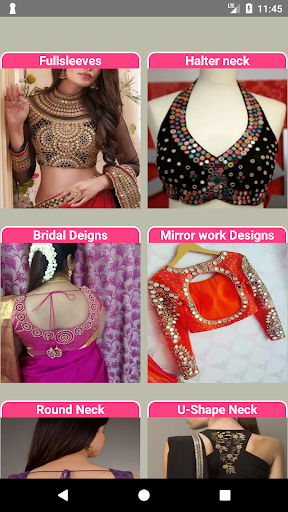 Collection of Blouse Designs Screen 3