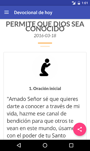 Devocional Diario Cristiano Screen 3