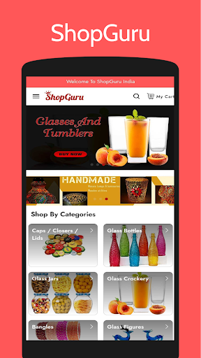 Android application ShopGuru screenshort