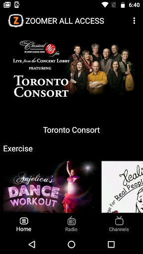 Android application Zoomer All Access Pass screenshort