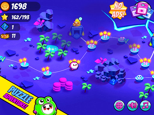 Bouncy Buddies Physics Puzzle