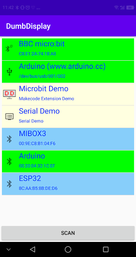 Android application DumbDisplay screenshort
