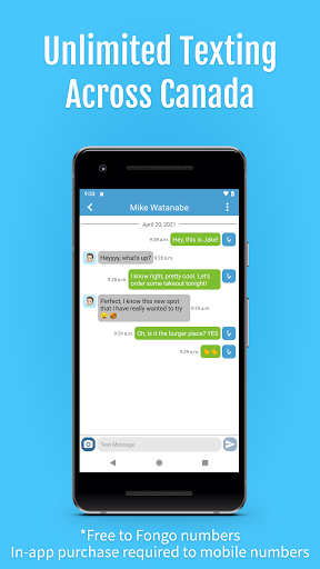 Fongo - Talk and Text Freely  screenshots 4