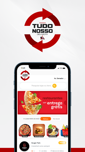 Android application Tudo Nosso Delivery screenshort
