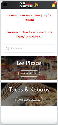 Android application Chez Christelle screenshort