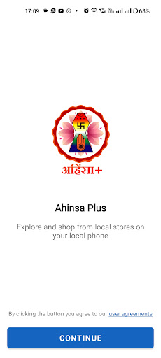 Android application Ahinsa Plus Customer screenshort