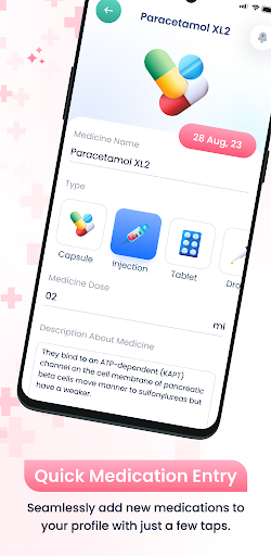 Med Reminder and Pill Tracker Screen 2