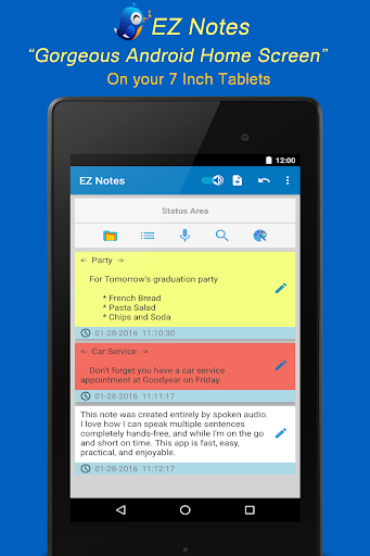 EZ Notes - Simple Voice Notes - Productivity - apps