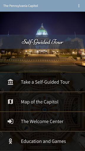 Android application Tour the PA Capitol screenshort