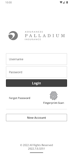 Android application Palladium Insurance Online screenshort