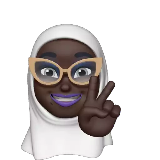 Memoji Black Muslim Hijab Stic Download on Windows