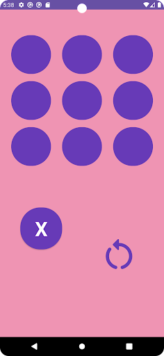 Android application TicTacToe screenshort
