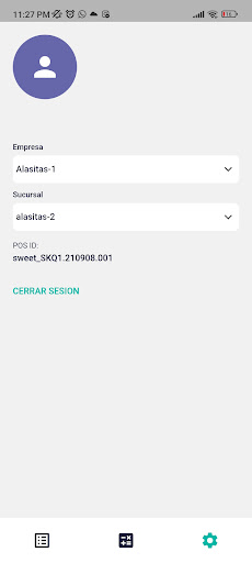 Android application Banipay POS screenshort