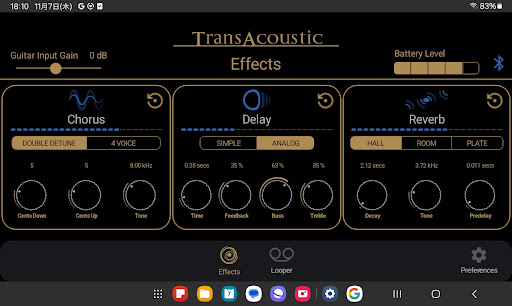 Screenshot of TAG Remote