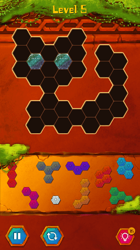 Aku Hexa Puzzle Screen 2