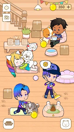 Game screenshot ペットハウス - 猫と犬のお世話ゲーム hack
