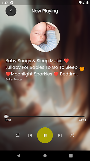 Baby Lullabies Mp3 Screen 2
