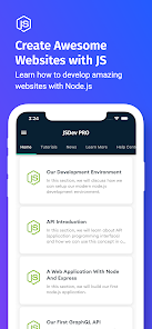 Captura 2 Learn JavaScript - JSDev [PRO] android
