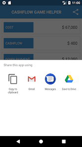 Screenshot 6 CASHFLOW Game Helper- Financia android