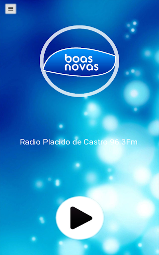 Android application Radio Placido de Castro 96.3Fm screenshort