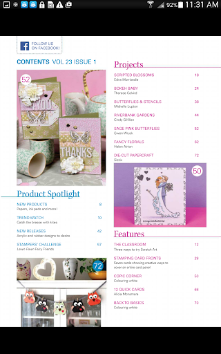 Cardmaking Stamping and Paperc Screen 2