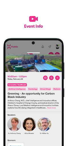 Android application Finnovex Europe 2022 screenshort