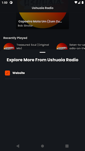 Ushuaia.radio Screen 3